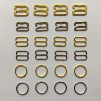 Білизна фурнітура: Застібки, Регулятори, Кільця, Підхвати