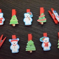 Прищіпки для декору