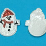 Термо аплікації № MG 3/Сніговик