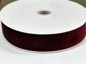 Лента бархатная 4 см. № 37