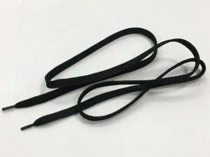 Шнурок поліестер плоский 8 мм./120 см. № 154