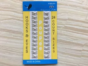 Гачки спідничні № 0 S