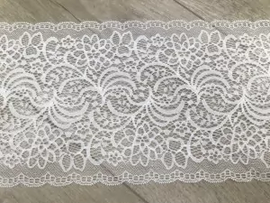 Мереживо на метраж: Гіпюр стрейч 17 см. № 42