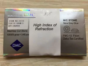 Клеевые камни  SS 30 № LT TOPAZ MS110