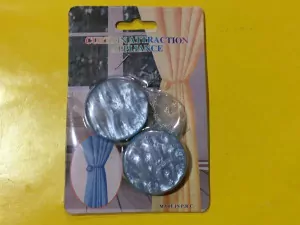 Шторний магніт гудзик № 187