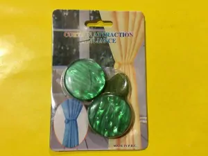 Шторний магніт гудзик № 19