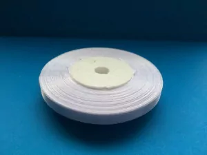 Стрічка атласна 0,5 см. № 01/01 Білий