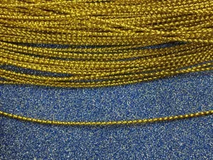 Парчевый шнур 1 мм. № G/450