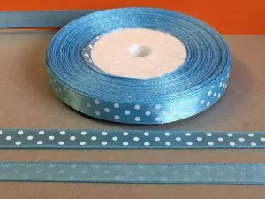 Стрічка атласна горошок 1 см. № 187