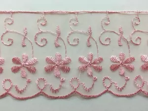 Мереживо нейлон 7 см. № 04