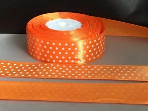 Стрічка атласна горошок 2,5 см. № 25