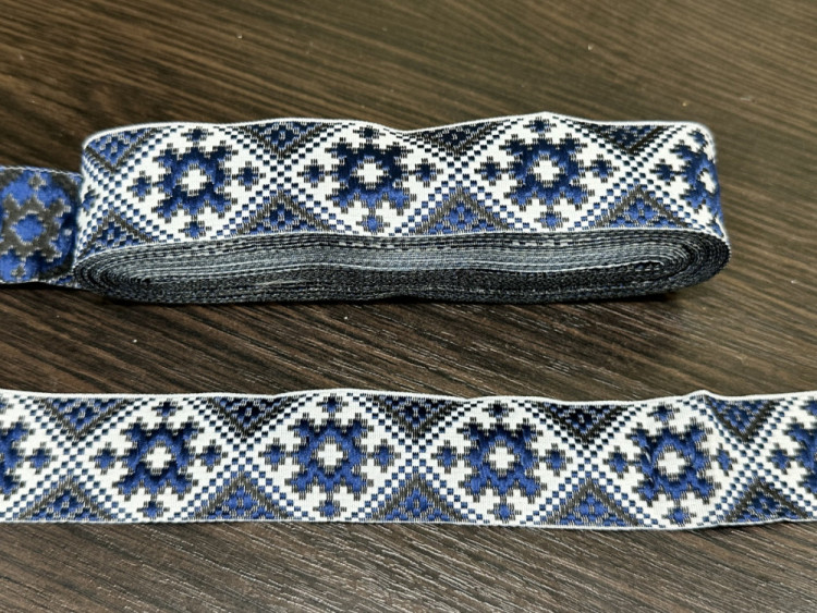 Лента Национальная (вышиванка) № 654/208-2/120