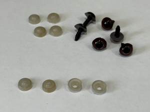 Очі для іграшок 8 мм № 32