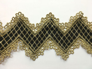 Мереживо макроме 10,5 см. № О/39-186/20170214-67