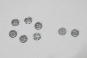 Гудзик Сорочковий на 4 отвори 11 мм. №180S