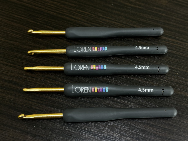 Крючок для вязания с ручкой № LOREN/4,5