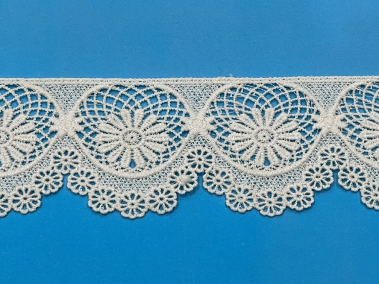 Кружево макромэ 6 см. № 20237/02    