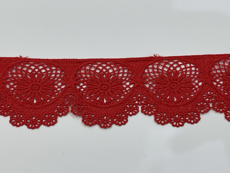 Кружево макромэ 6 см. № 20237/26