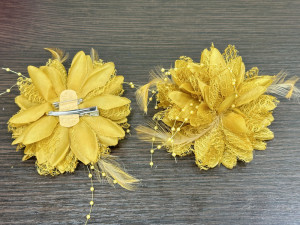 Квіти для декору з пірьям № 2/16