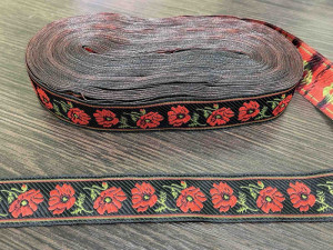 Лента Национальная (вышиванка) № 663/3,5/26-39 