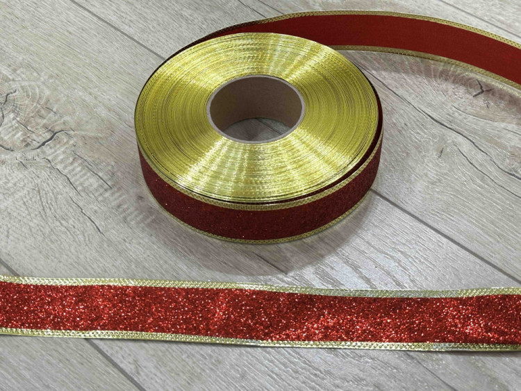 Стрічка парча 3,8 см. № 26/G