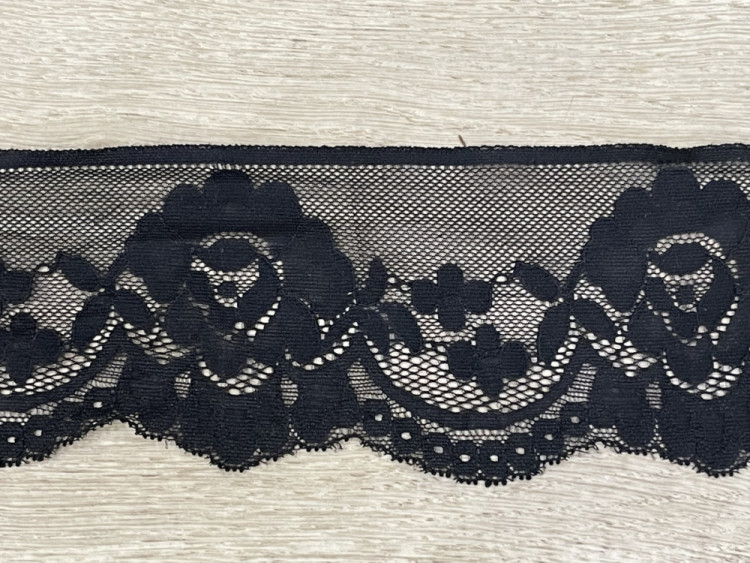 Мереживо на метраж: Гіпюр стрейч 8,5 см. № 39