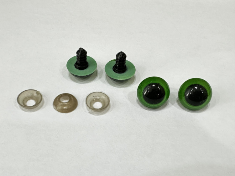 Очі для іграшок 16 мм № 19