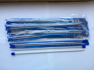 Спиці для в'язання прямі № 2,5