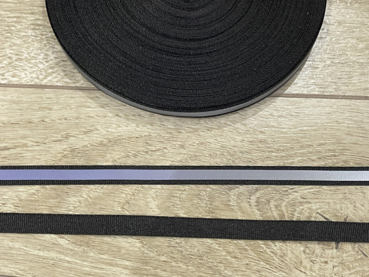 Стрічка світловідбивна на репсі 1 см. LUX № 39