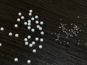 Намиста перли холнітен № 8 W