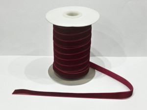 Стрічка оксамитова 1 см. № 37