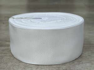 Лента репс 4 см. LUX № 03/42 Айвори