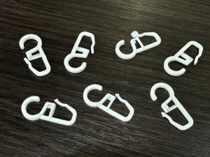 Гачки для штор та карнизів № 2/01