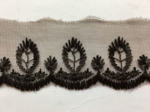 Кружево на сетке 4 см. № О/JQ10476/32