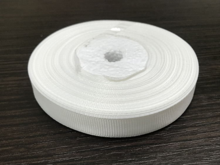 Лента репс 1,2 см. № 02/42 Айвори