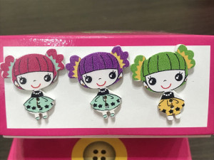 Ґудзик Дитячий на 2 отвори LOL № MIX/765