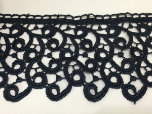 Мереживо макроме 7,5 см. № 120/120