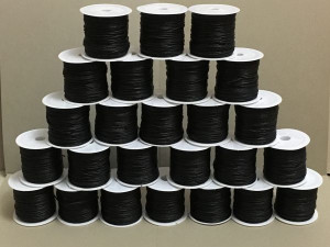 Шнур вощений BLACK