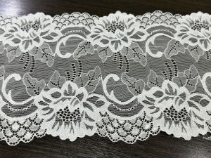Кружево на метраж: Гипюр стрейч 20 см. № 01 