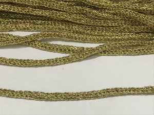 Парчовий шнур 5 мм. №G