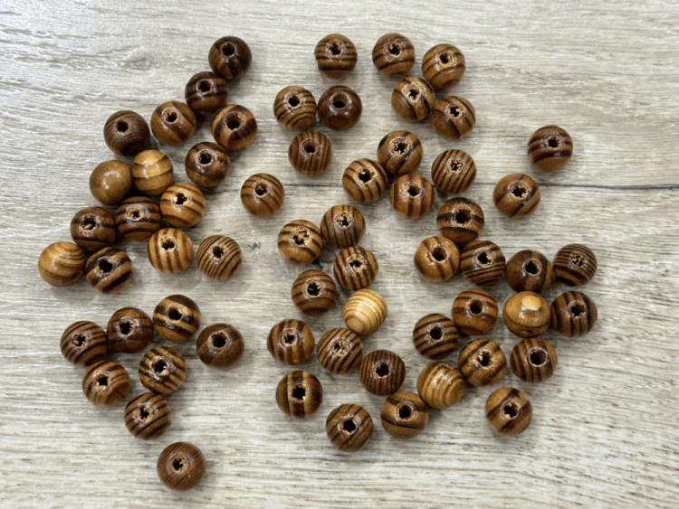 Намиста дерев'яні № 10/Кавун/30/1000