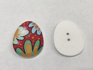 Ґудзик Дитячий на 2 отвори Яйця № 5/765