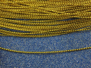 Парчевый шнур 1 мм. № G/450