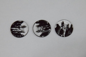 Гудзик Костюмний на 2 отвори 27 мм. №01-39/644