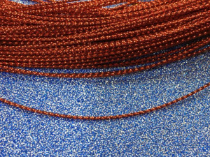 Парчевый шнур 1 мм. № 26