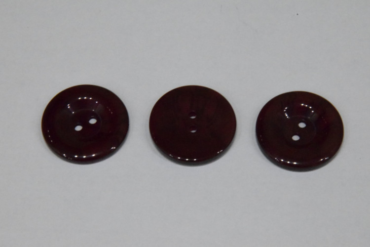 Гудзик Костюмний на 2 отвори 27 мм. №37/644