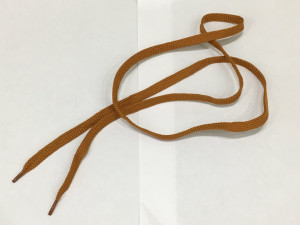 Шнурок поліестер плоский 8 мм/100 см. № 157