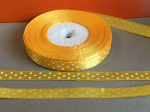 Стрічка атласна горошок 1 см. № 16