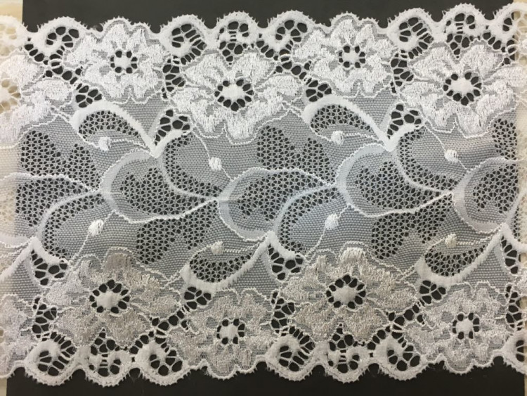 Кружево Гипюр (стрейч) 14,5 см. № О/42/ХН008