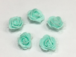 Латексні троянди з фатином 3 см. № 181